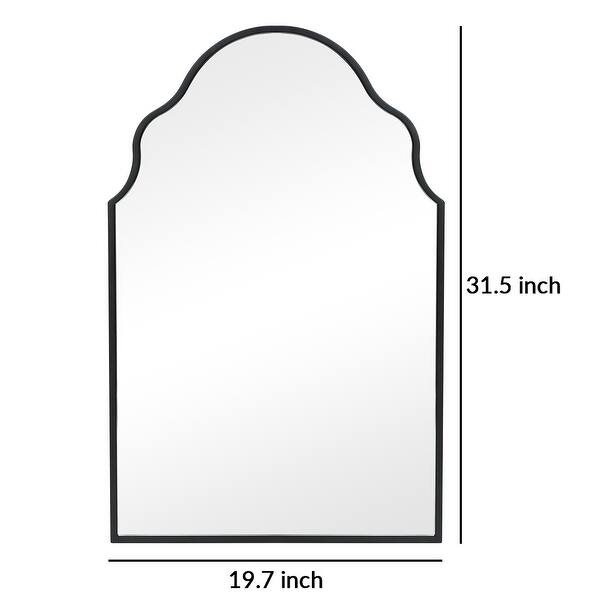 ArchCrowned Wall Decorative Mirror 50 x 80 cm Bed Bath & Beyond