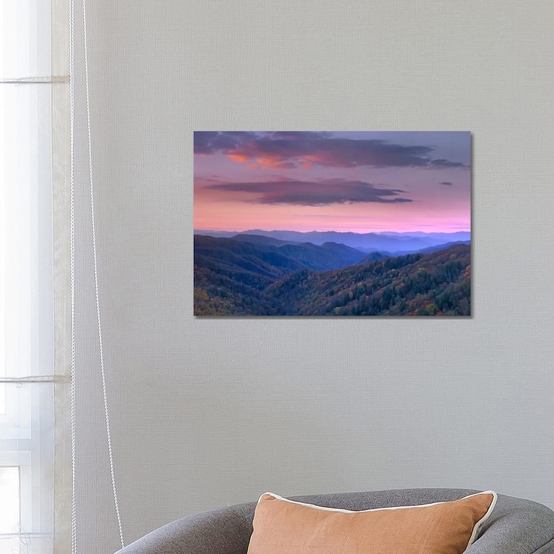 iCanvas "Newfound Gap, Great Smoky Mountains National Park, North Carolina" by Tim Fitzharris Canvas Print - 18x26x1.5