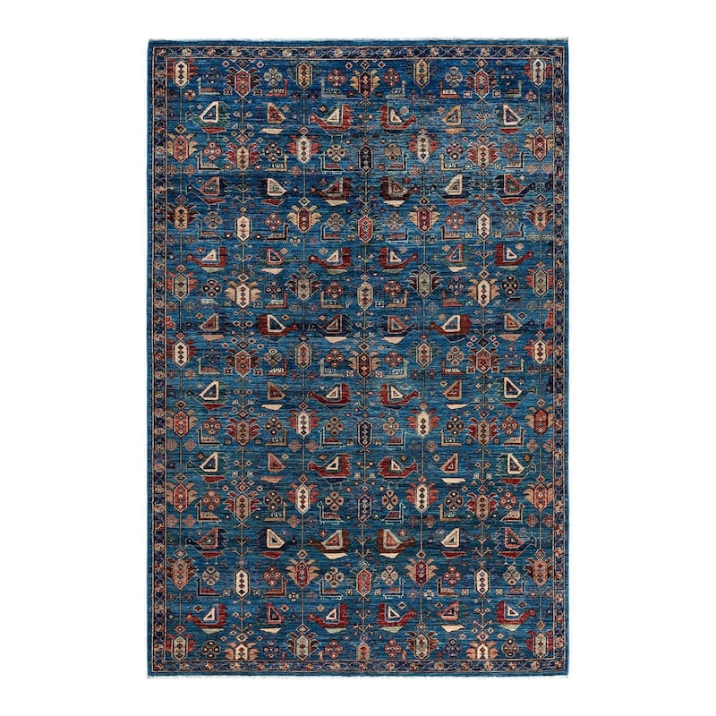 Serapi, One-of-a-Kind Hand-Knotted Area Rug - 6' 0" x 9' 1"