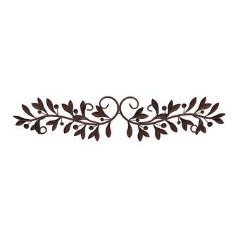 Shop Metal Olive Branch Over The Door Wall Decor 47 Inch Wide Door