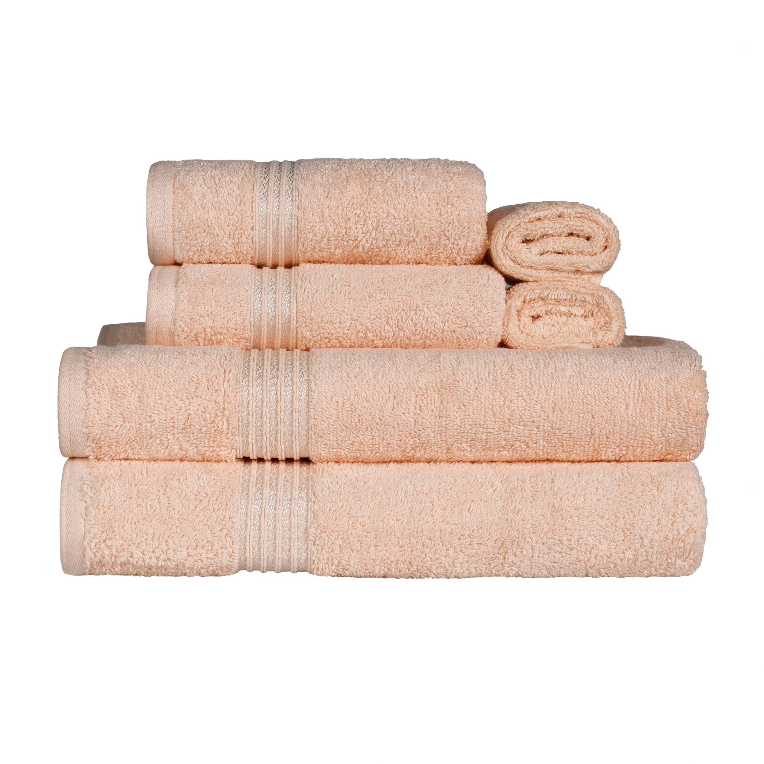 Superior Heritage Egyptian Cotton Absorbent 6-Piece Towel - Picture 27 of 70