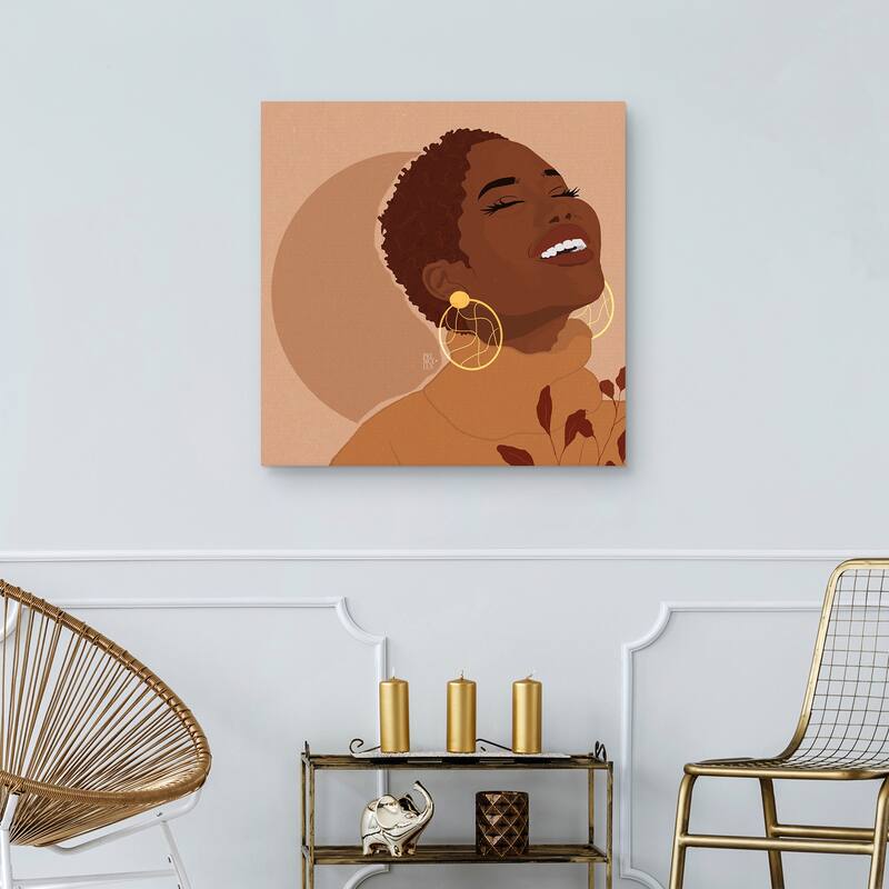 Bliss by Princella Canvas Art Print