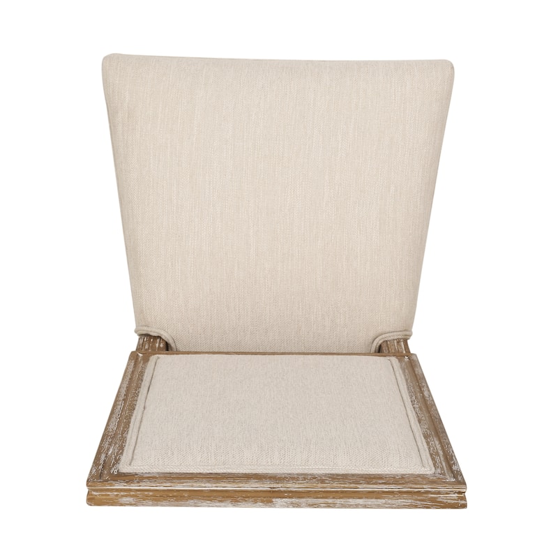 Regina Wood Upholstered Dining Chair by Christopher Knight Home