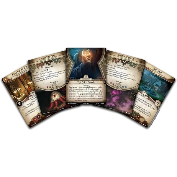 arkham horror card game path to carcosa Arkham Horror The Card Game The Path to Carcosa Echoes Of The Past Mythos Pack Fantasy Flight Games