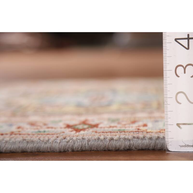 Geometric Heriz Serapi Oriental Area Rug Handmade Wool Carpet - 2'0"x 3'0"