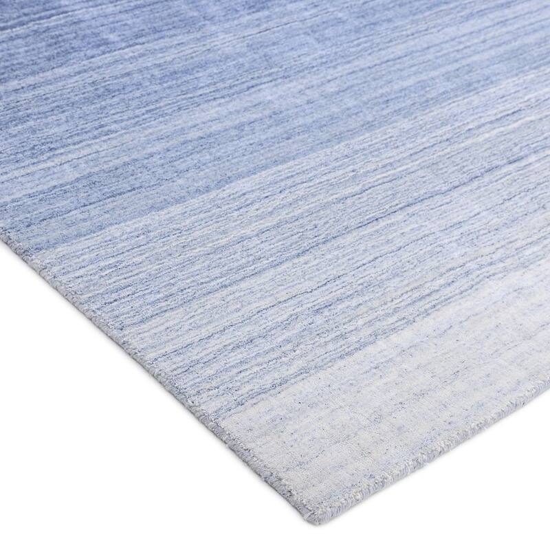 Overton Handmade Modern Contemporary Striped Area Rug