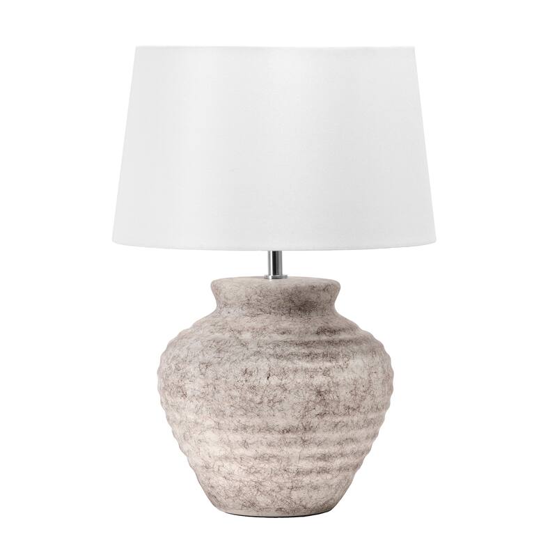 Nuloom Fano 20" Ceramic Table Lamp - 15"W x 15"D x 20"H