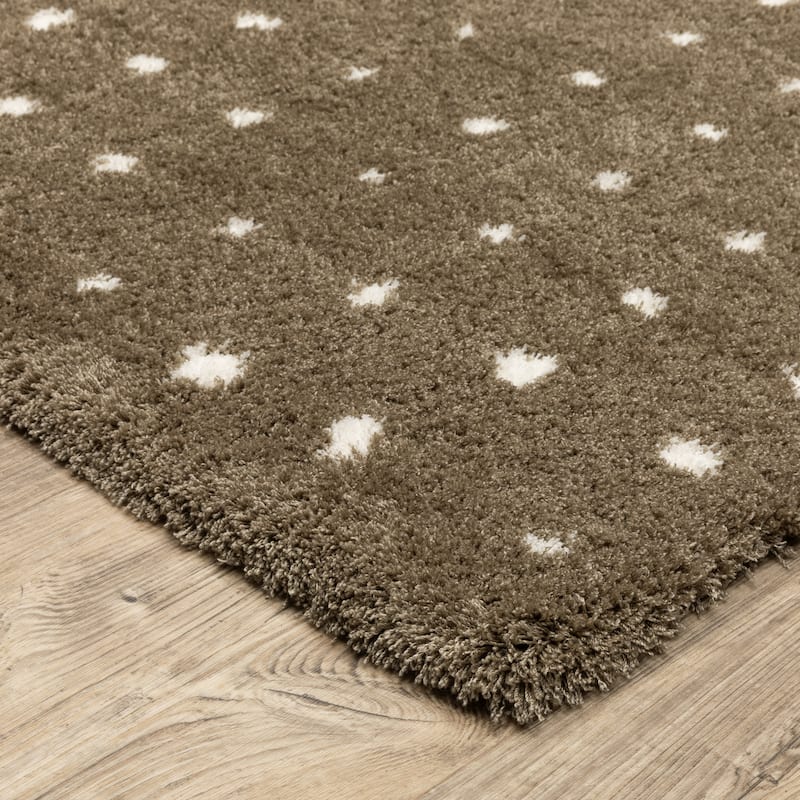 Style Haven Genoa Geometric Dots Area Rug