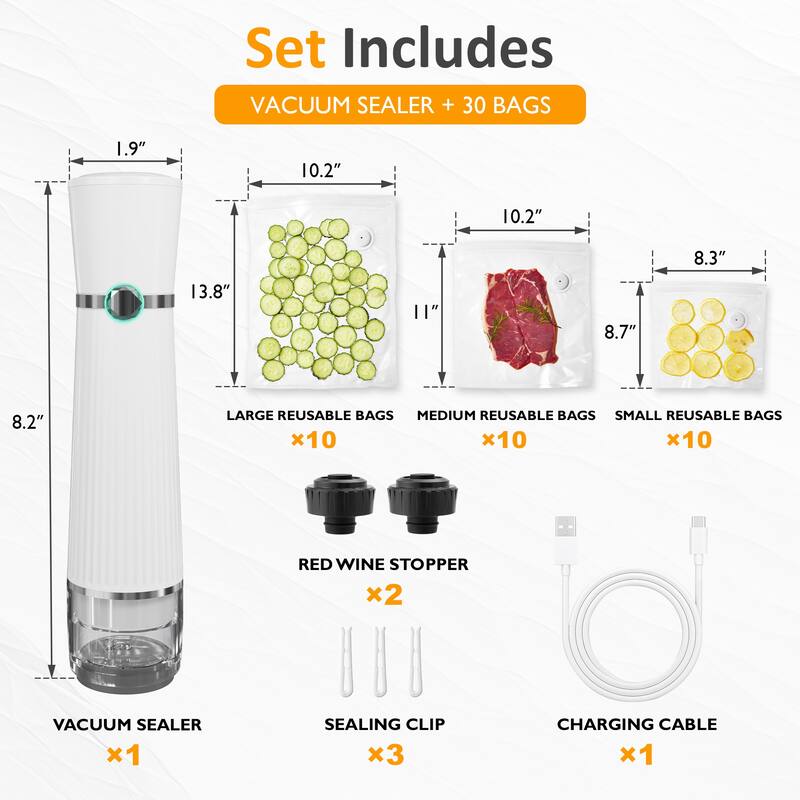 Portable Food Vacuum Sealer