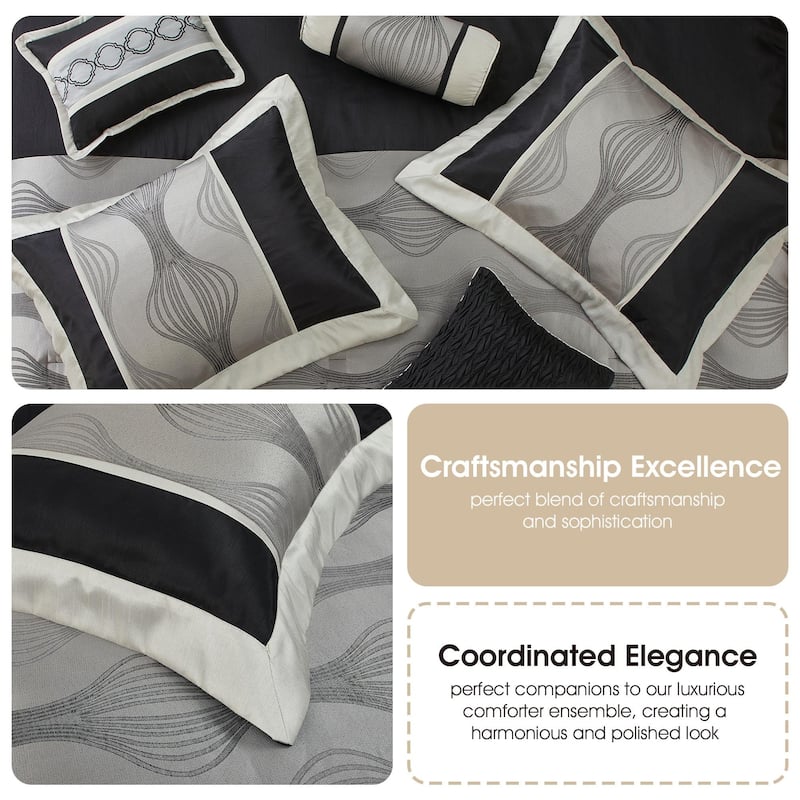 Nanshing Daniella 15 Piece Modern Geometric Room-In-A-Bag