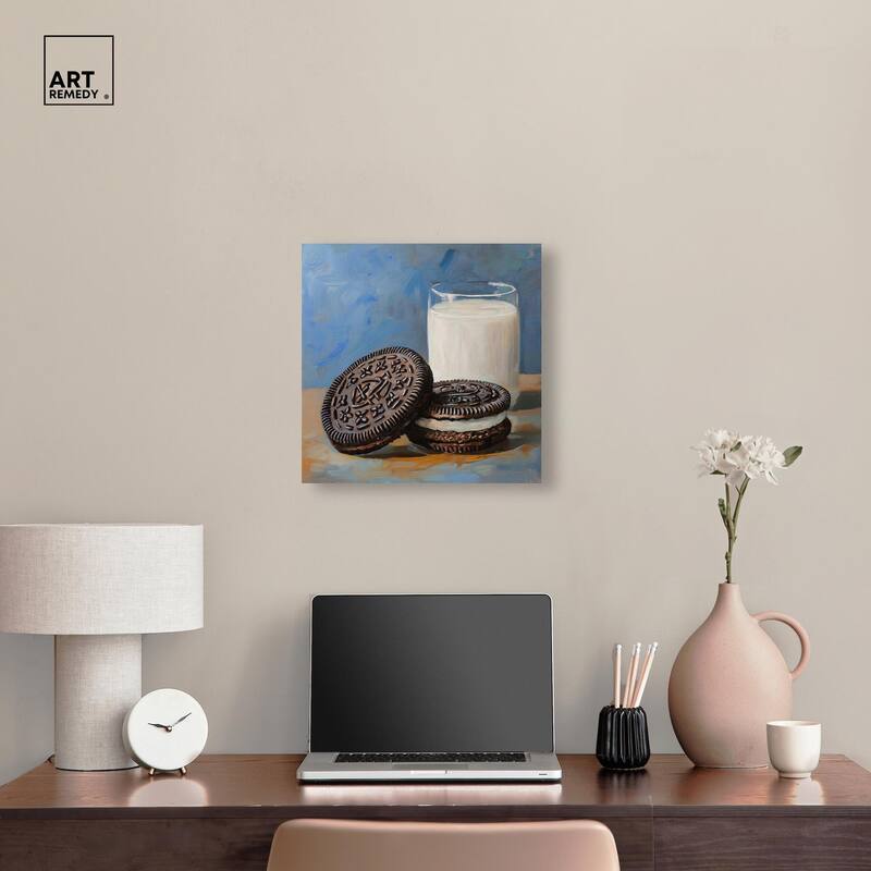 Ode to the Oreo Canvas by Art Remedy, Gallery Wrapped