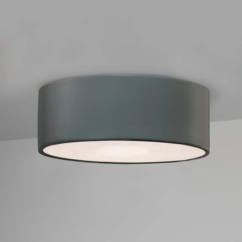 Justice Design Group Short Round LED Outdoor Flush-Mount