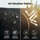 preview thumbnail 42 of 51, 7-Piece Outdoor Deep Seating Sectional Wicker Patio Conversation Set with Fire Pit