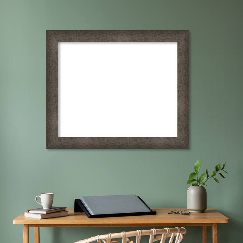 Amanti Art Dappled Light Bronze Framed Dry Erase Magnetic Board