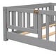 preview thumbnail 76 of 92, Modern Floor Platform Bed with Fence and Door