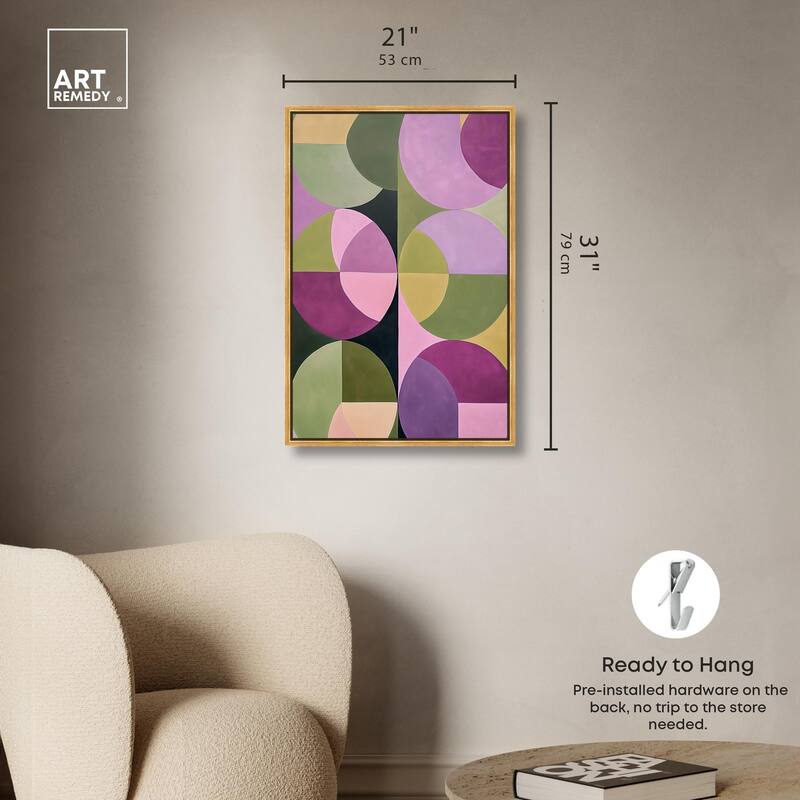 Purpurea II Canvas by Art Remedy