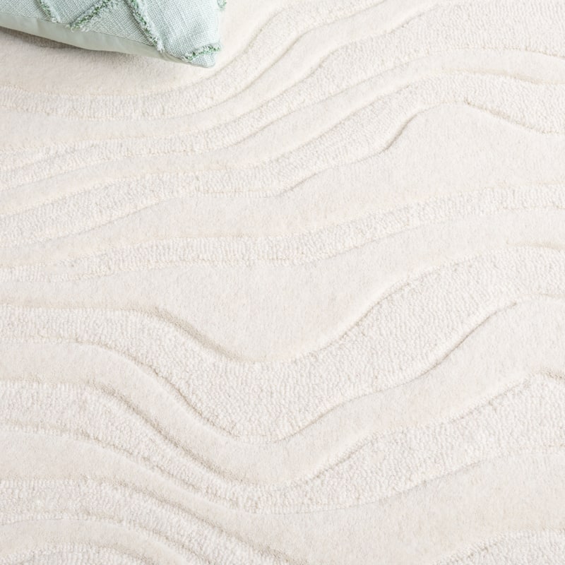 SAFAVIEH Handmade Rodeo Drive Bjarndis Mid-Century Modern Wool Rug