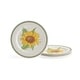 preview thumbnail 1 of 3, Portmeirion Botanic Garden Set of 4 Dinner Plates - 11 inch 11 inch - Yellow Flower