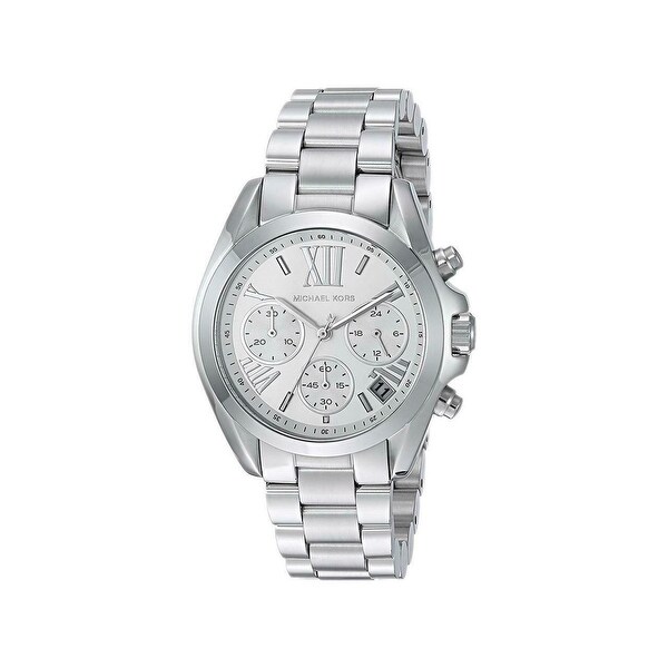 Michael Kors Silver VC Chrono Bradshaw Men's Watch - N/A. Opens flyout.