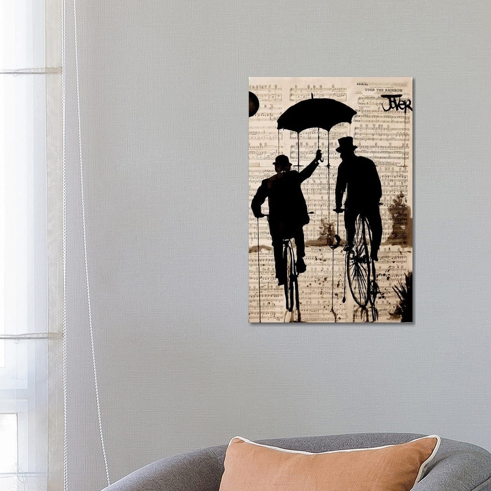 iCanvas "The Umbrella" by Loui Jover Canvas Print