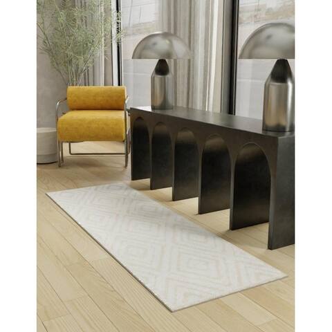 Contemporary Wralvale Collection Area Rug
