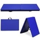 preview thumbnail 1 of 4, Costway 6'x2' Yoga Mat Folding Exercise Aerobics Stretch Gymnastic Blue