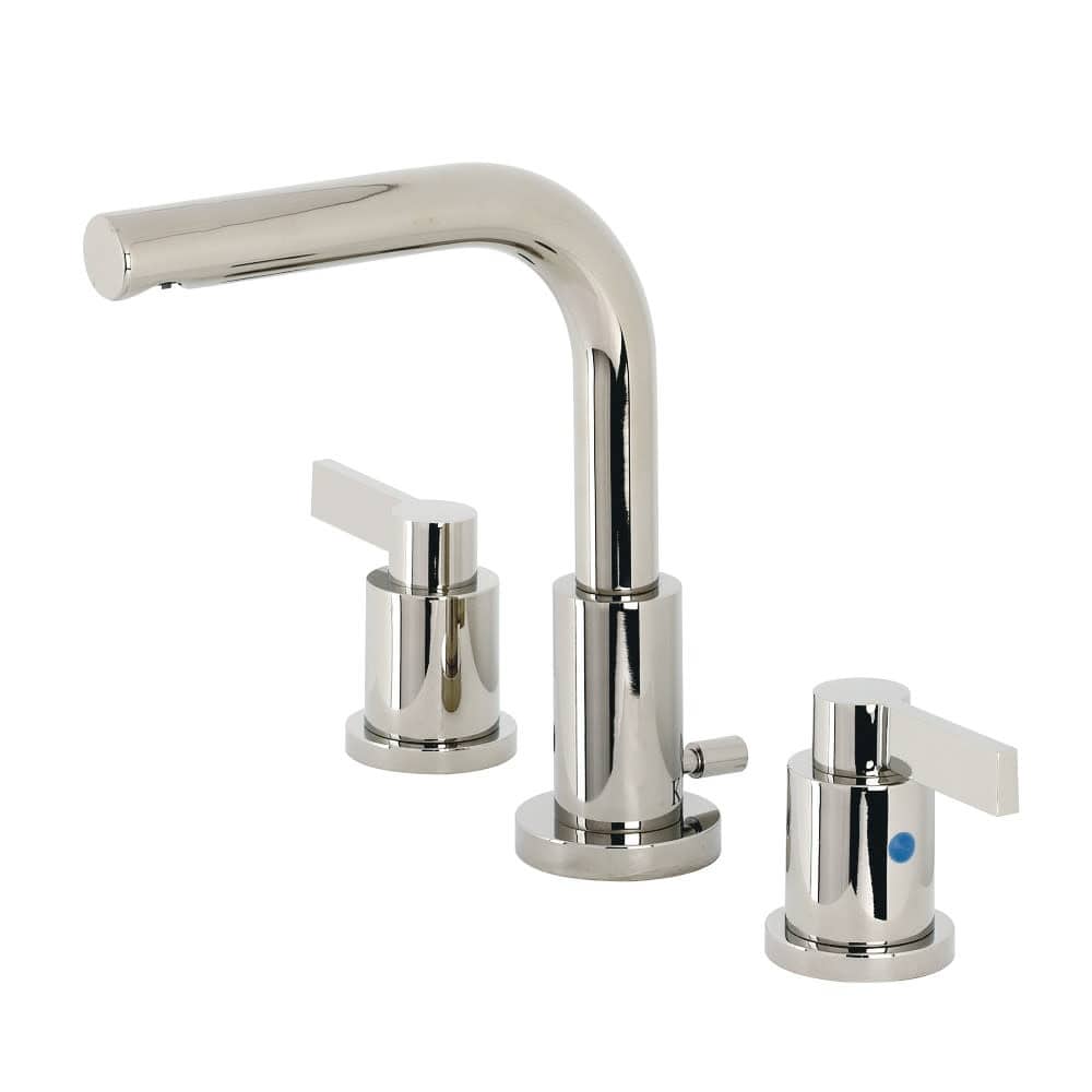 Kingston Brass NuvoFusion 1.2 GPM Deck Mounted Bathroom Faucet with