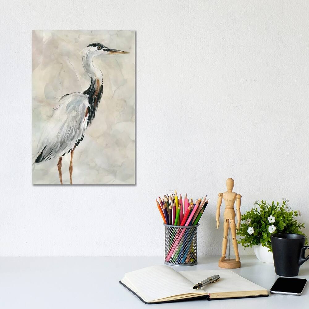 iCanvas "Crane at Dusk I" by Carol Robinson Canvas Print
