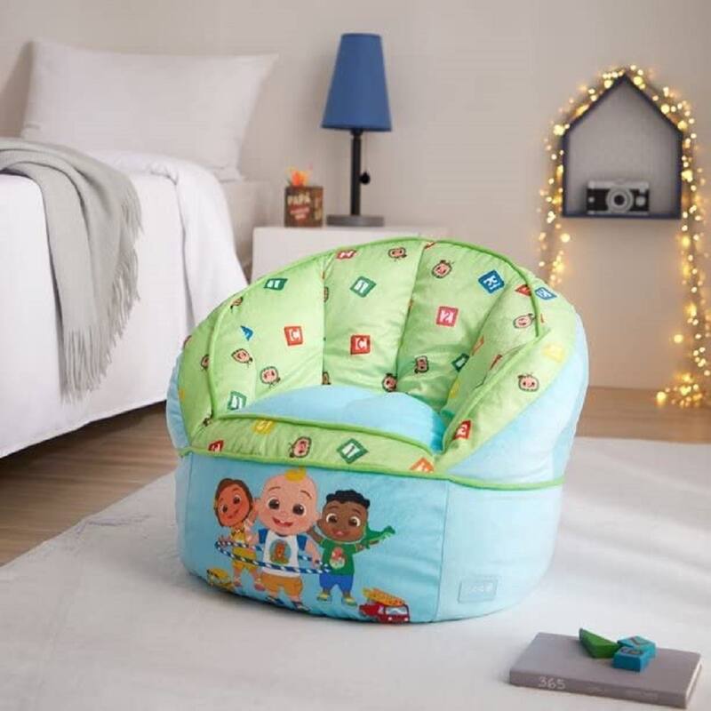 Moonbug Cocomelon Round Bean Bag Chair