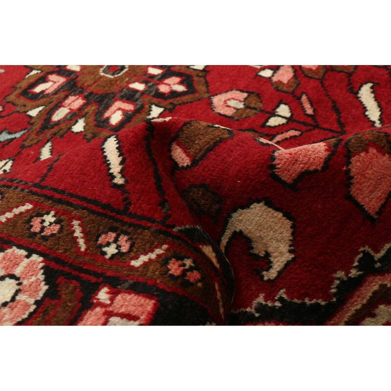 ECARPETGALLERY Hand-knotted Anadol Red Wool Rug - 3'7 x 5'0