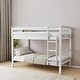 preview thumbnail 8 of 8, Meble Furniture Olivia Bunk Bed (80"W x 61"H) - Modern Kids Twin Over Twin