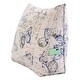 preview thumbnail 20 of 42, Kids Bed Rest Wedge Throw Pillow Decorative Sofa Back Support Blue Butterfly