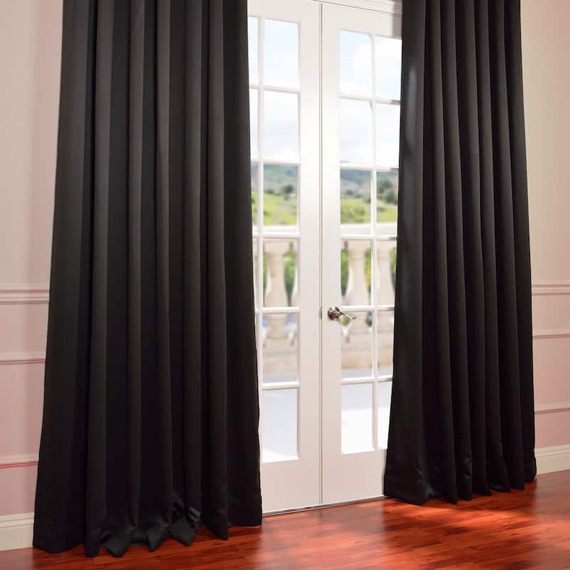Exclusive Fabrics Extra Wide Room Darkening Curtain (1 Panel)