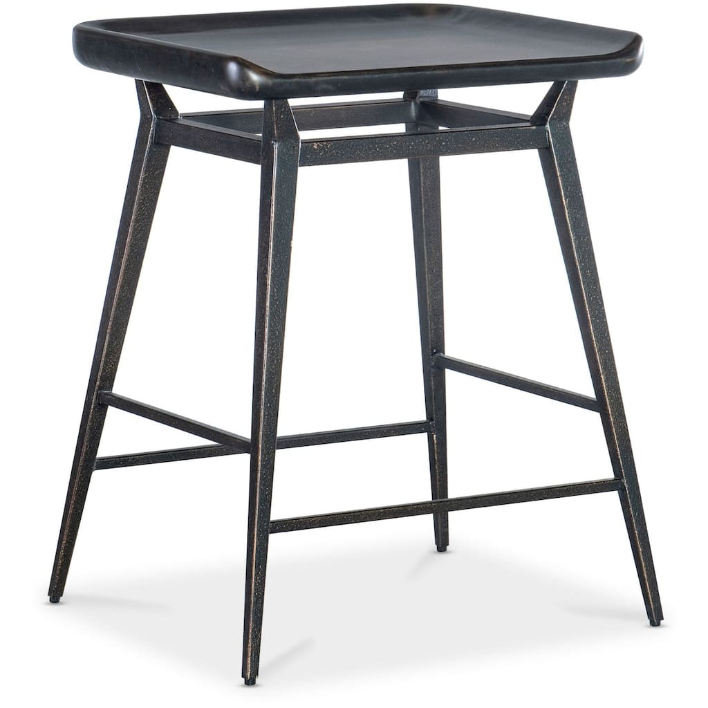 Hooker Furniture 6950-50008-99 Retreat 20" Wide Metal and Wood Counter