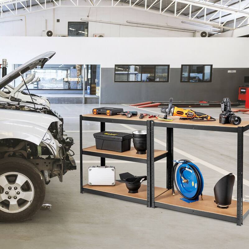 Gymax 30''x60'' Adjust 5 Level Garage Tool Shelf Storage 2000lbs