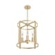 preview thumbnail 21 of 29, Hunter Astwood 16" 4-Light Round Chandelier, Dining Room Table, Kitchen Island, Cage, Transitional, Art-Deco