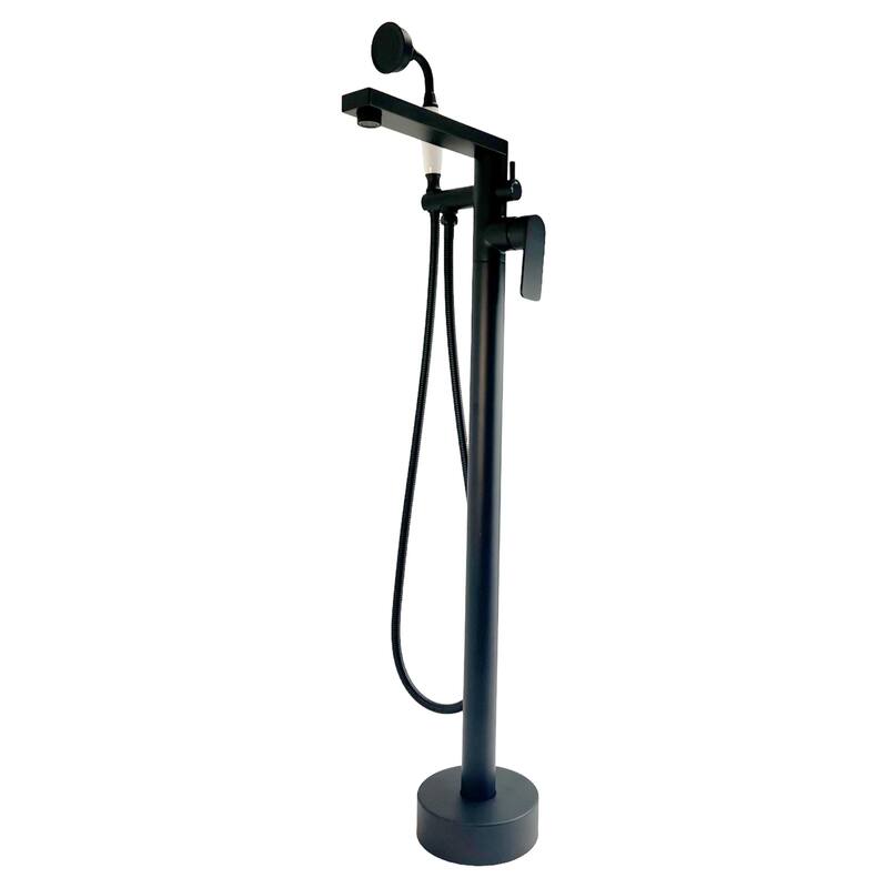 Venus Square Head Tub Filler Faucet with Handshower