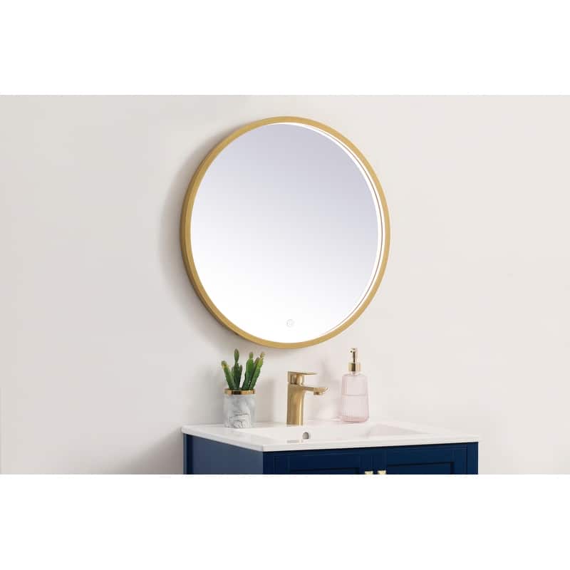 Indigo Home 24 inch LED mirror with adjustable color temperature