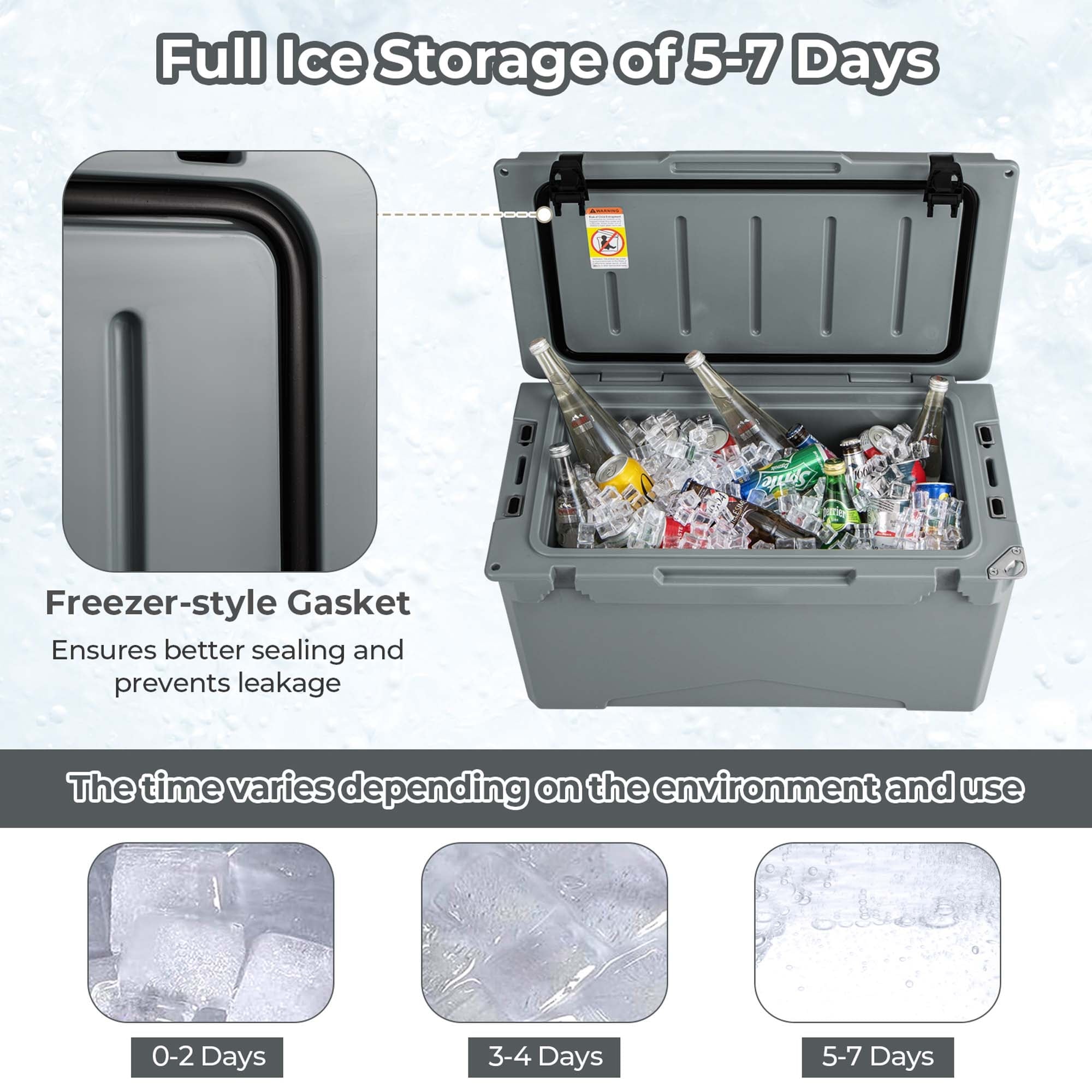 50 qt rotomolded hotsell cooler
