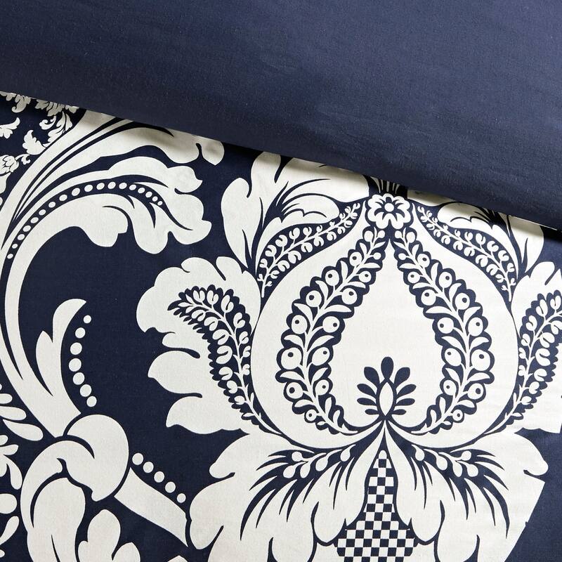 GDF Studio - Cotton Printed Comforter Set with Decorative Pillows