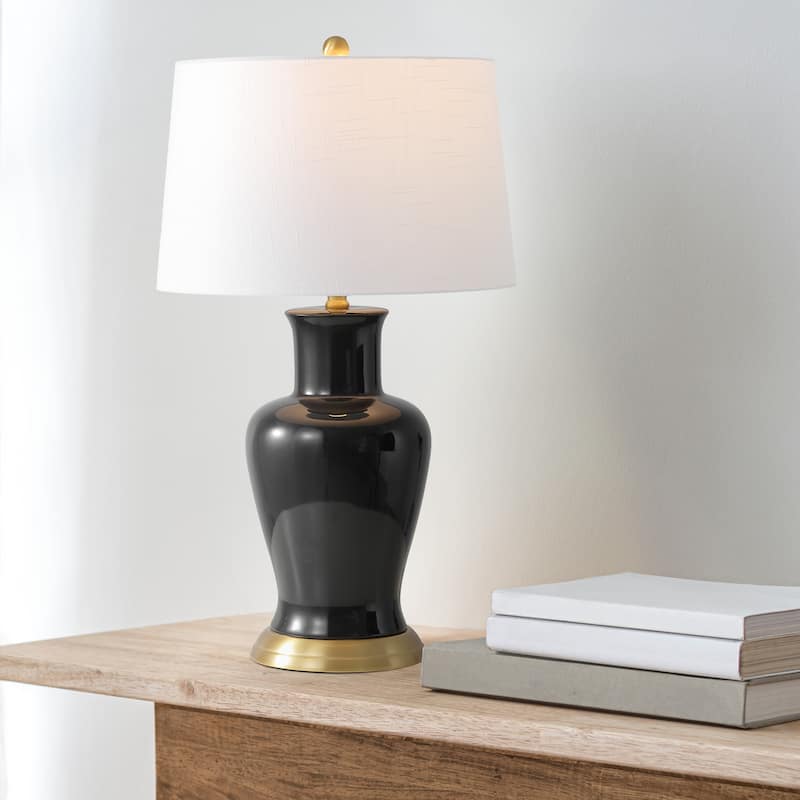 Julia 29" Ceramic LED Table Lamp, by JONATHAN Y