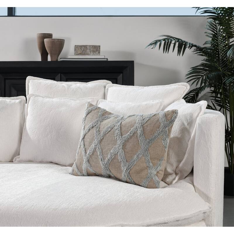 Evangeline 100% Linen 14"x 20" Throw Pillow by Kosas Home
