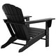 preview thumbnail 8 of 96, Altura Classic Outdoor Eco-Friendly All Weather Adirondack Chairs with Side Table (3-Piece Set)