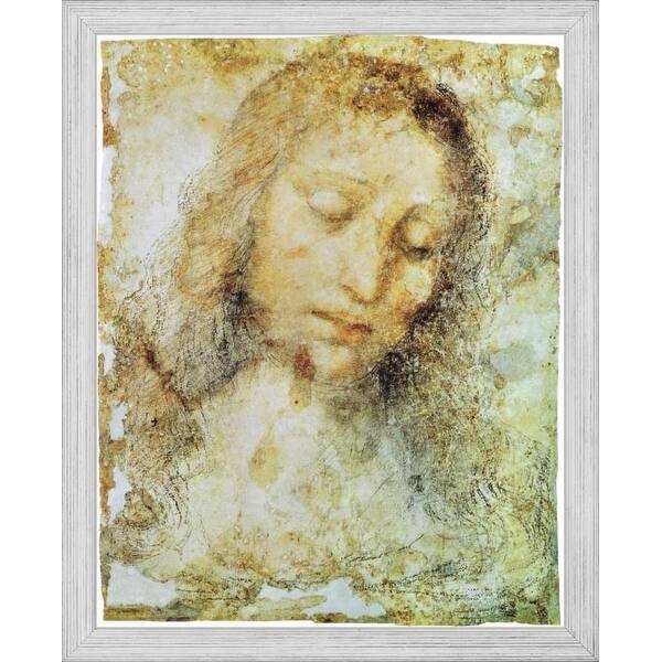 Shop Easy Art Prints Leonardo Da Vinci S Study Of Christ For The Last Supper Premium Canvas Art Overstock 25767177