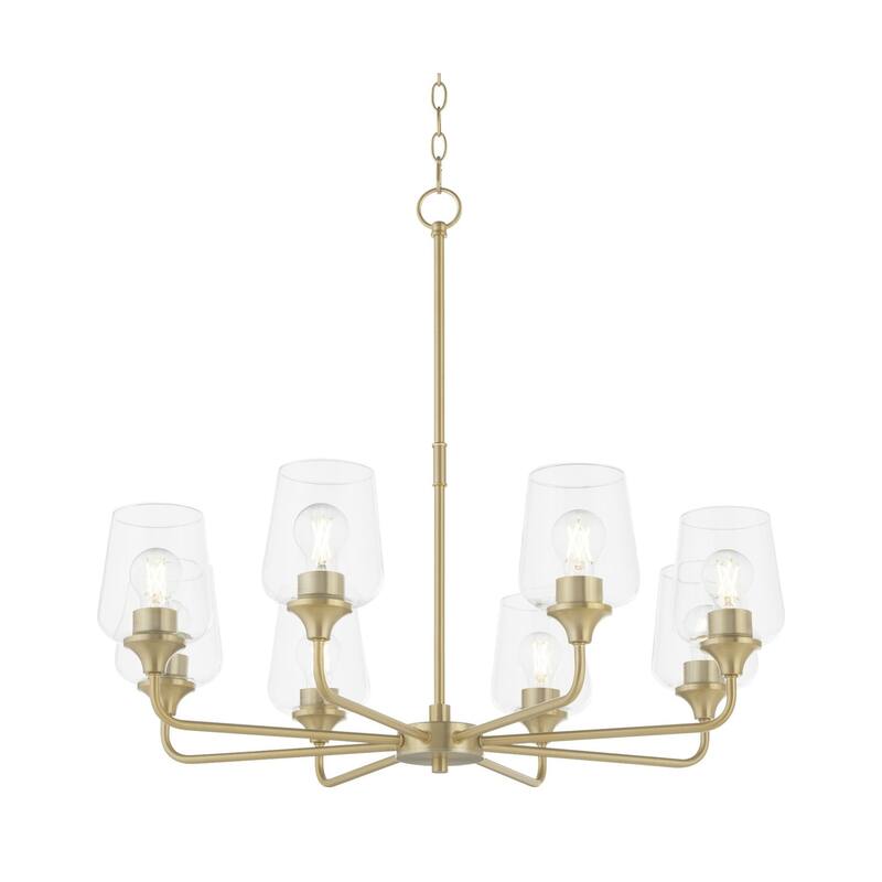 Quorum International 6313-8 Goodwin 8 Light 32" Wide Chandelier