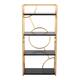 Option Black Wood/Gold Metal