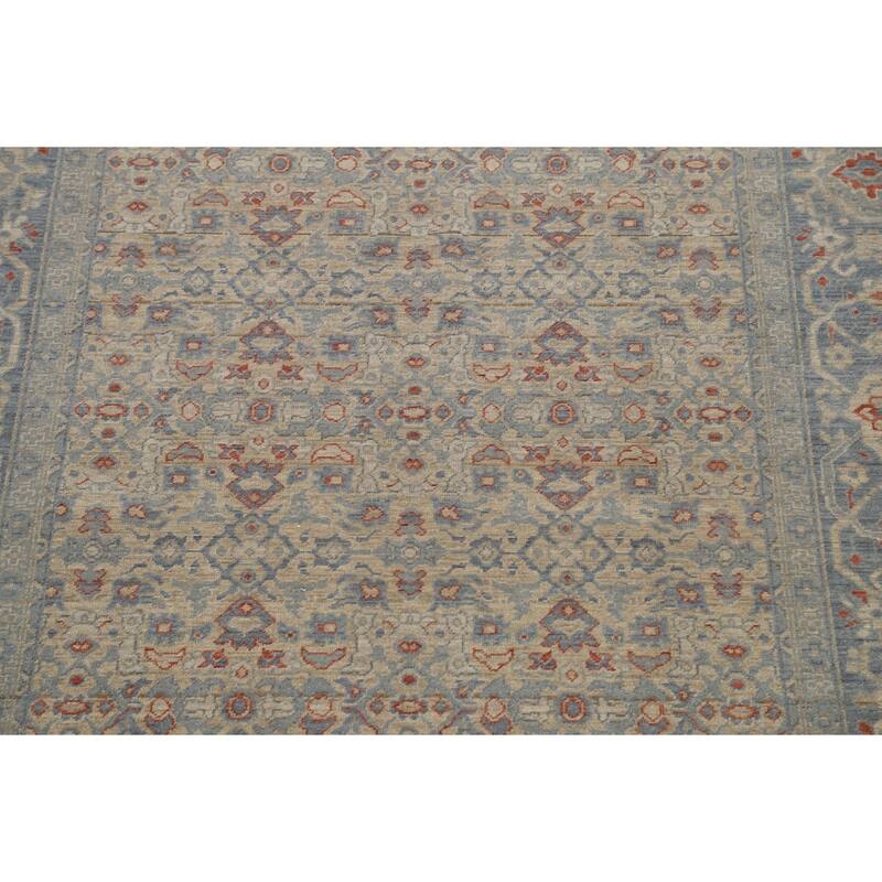 Geometric Traditional Ziegler Turkish Wool Area Rug Decorative Carpet - 6'7" x 9'10"