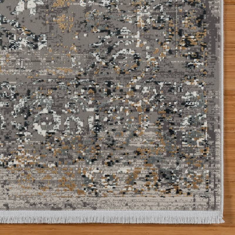 Gertmenian Florance Opulent Traditional/ Modern/ Casual Viscose Acrylic Woven Indoor Quality Area Rug Collection