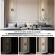 preview thumbnail 81 of 96, KAYLA Modern Glass Wall Sconces, Indoor Wall Lighting Wall Light Fixtures, Vanity Light with Glass Shade(2-Sets)
