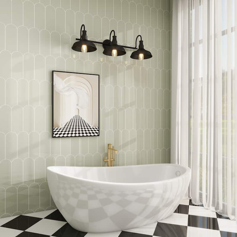 Modern 3-Light Bathroom Vanity Light Wall Sconces